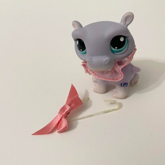 LPS Littlest Pet Shop Lot of 3 Elephant Hippo Yolanda - Picture 6 of 16